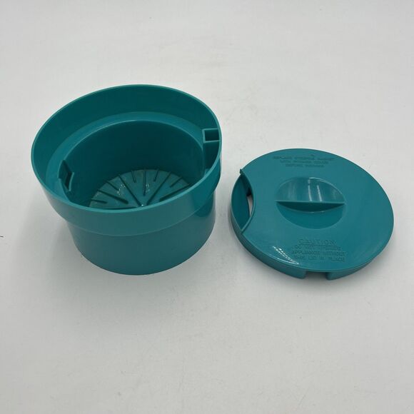 2 Quart Mr Coffee Iced Tea Pot Maker TM1 Replacement Brew Basket & Lid - Blue - Picture 1 of 2
